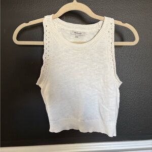 Madewell sweater tank top